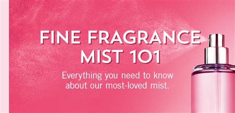 fine fragrance mist meaning.